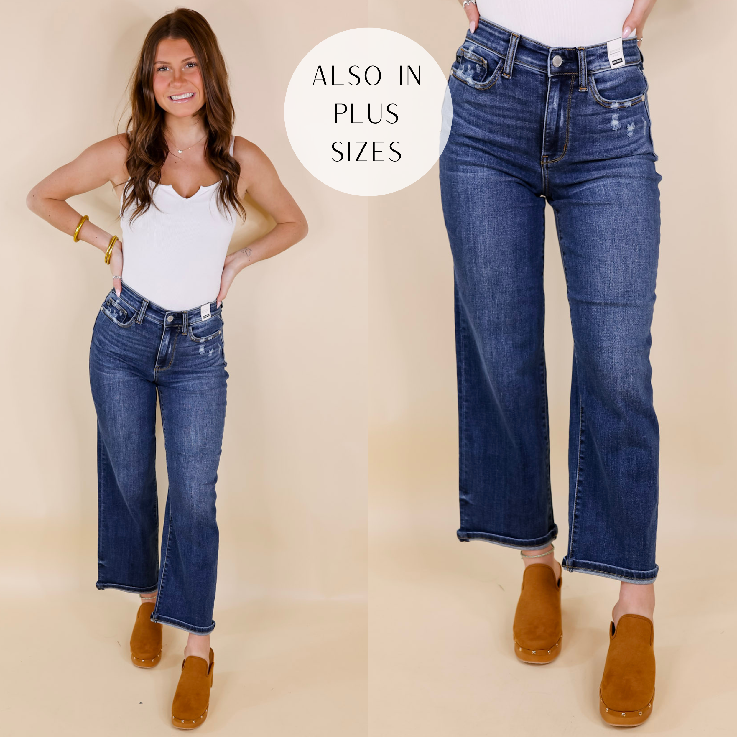 SPANX, Jeans, Spanx Distressed Ankle Skinny Jeans Medium Wash Plus Size  3xl