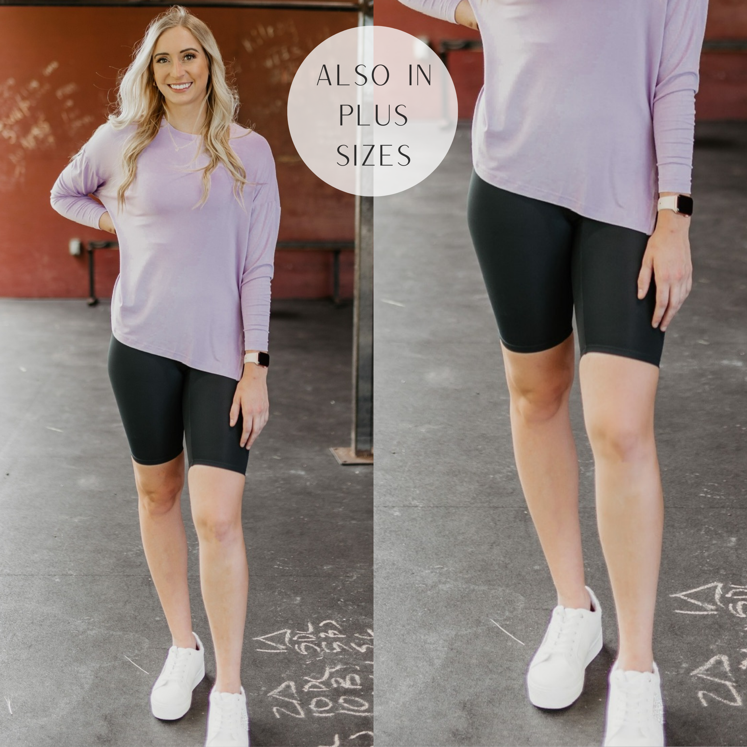 Finish Line Non Pocket Leggings in Indie Pink