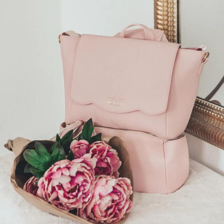 Hollis | Diaper Bag in Blush - Giddy Up Glamour Boutique