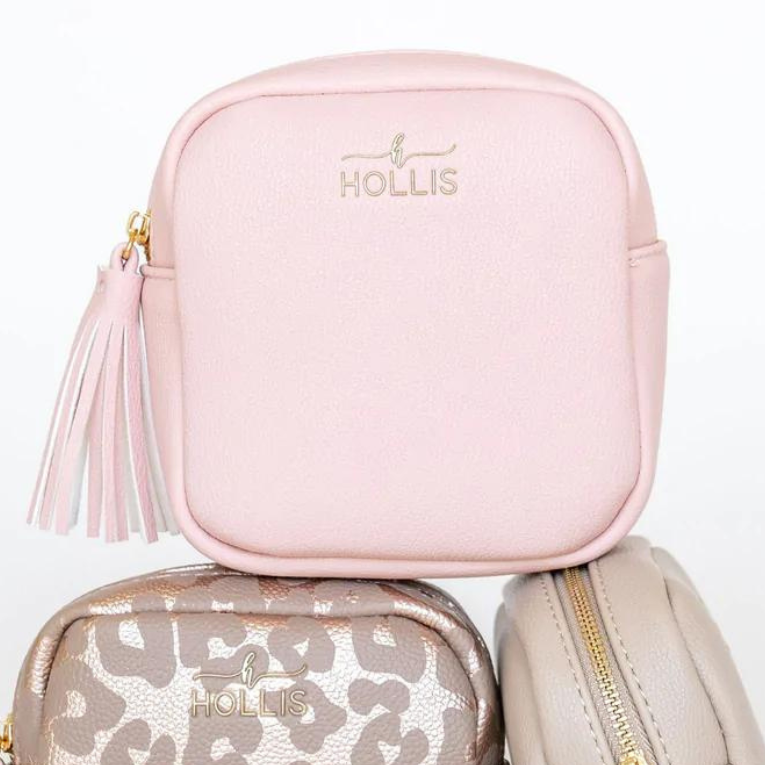 Hollis | Tech Organizer in Blush - Giddy Up Glamour Boutique