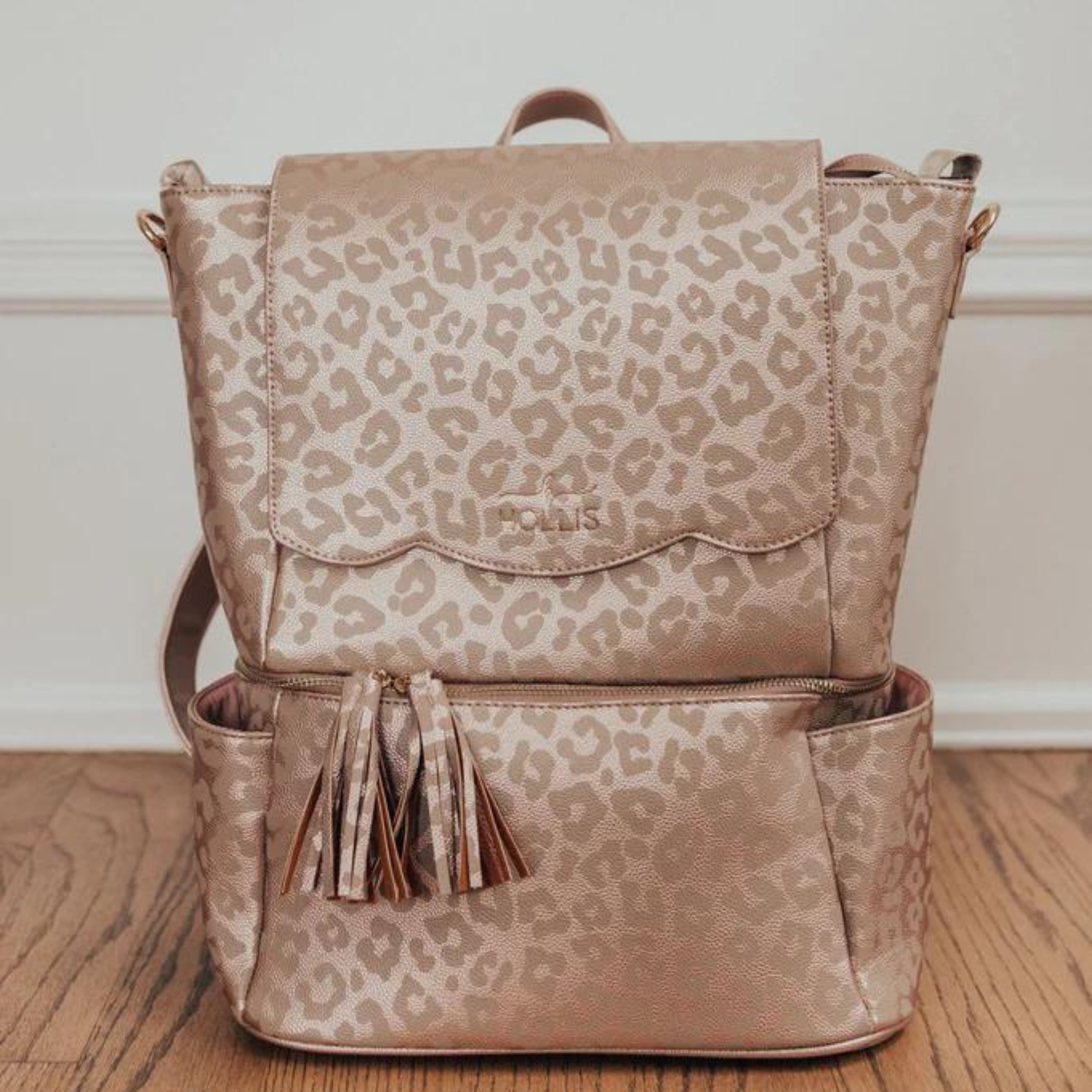 Leopard freshly picked diaper bag hot sale