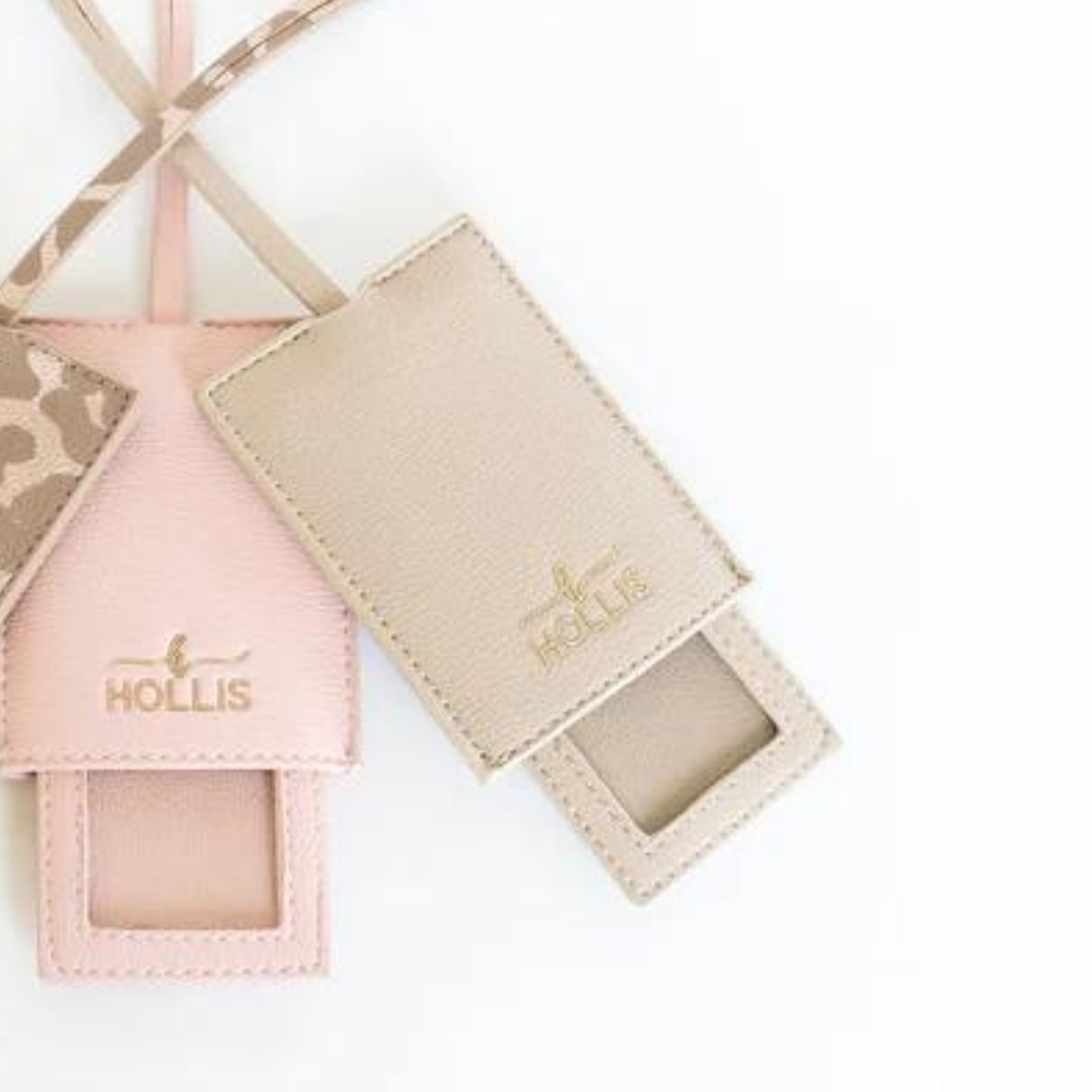 Hollis | Luggage Tag in Nude - Giddy Up Glamour Boutique