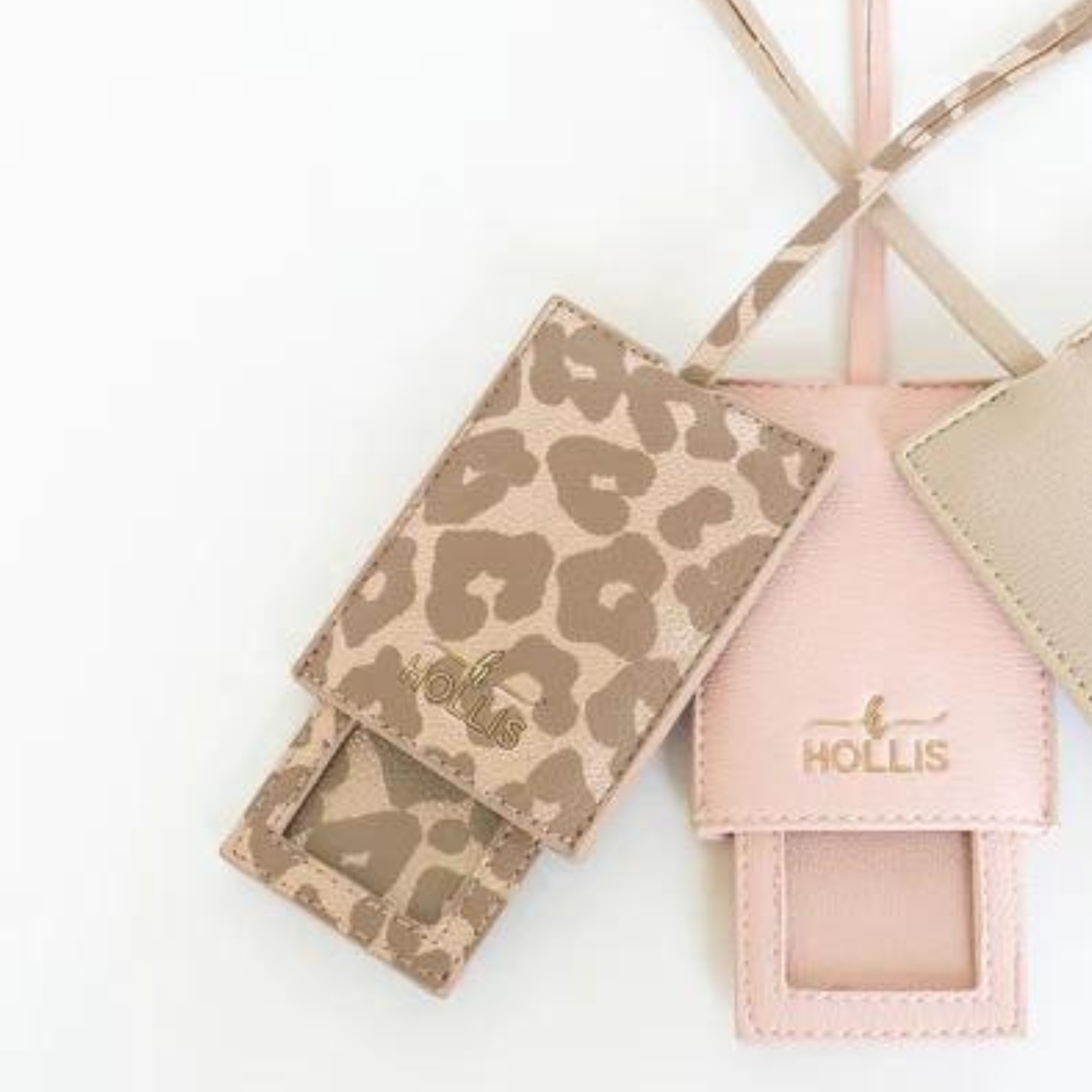 Hollis | Luggage Tag in Leopard - Giddy Up Glamour Boutique