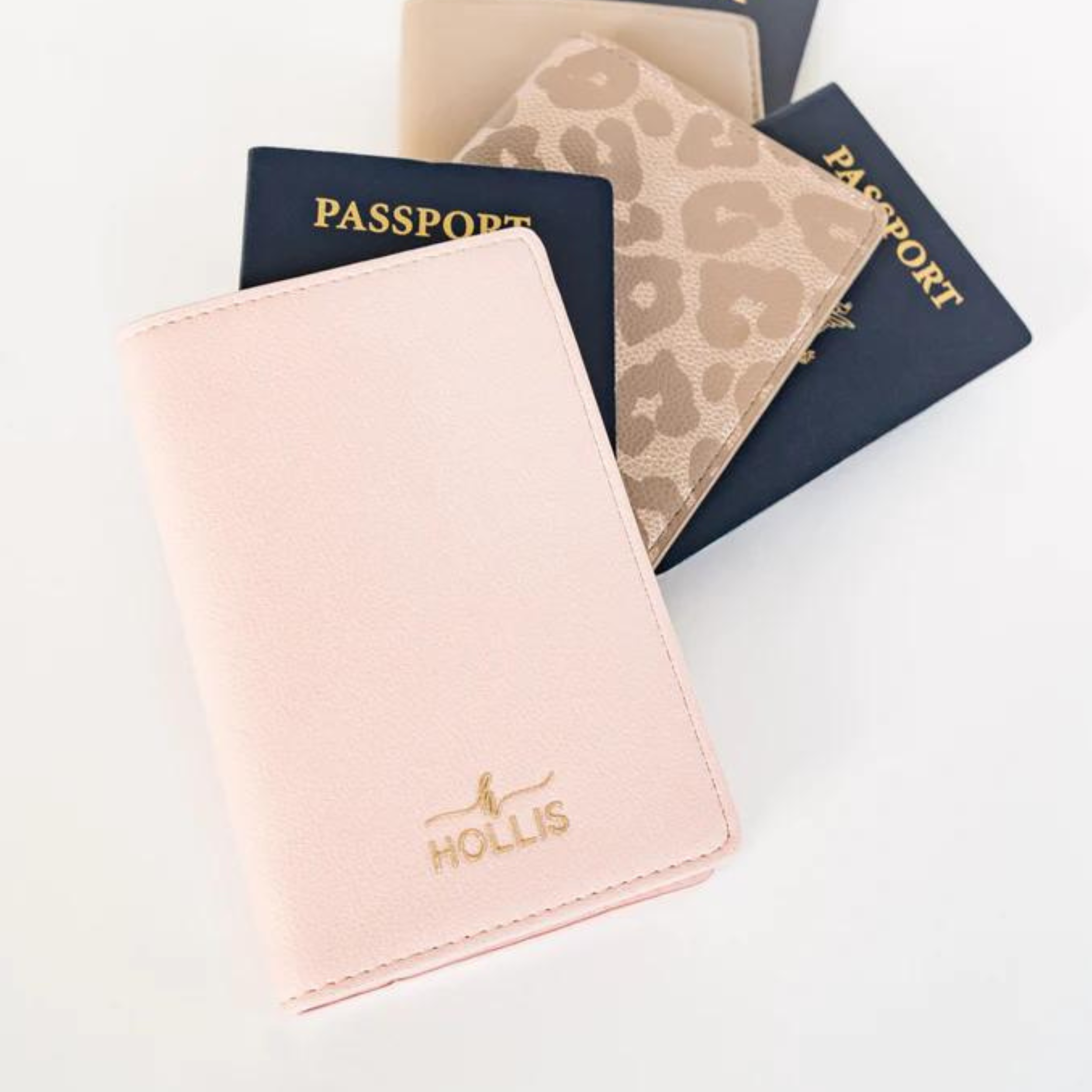 Hollis | Passport Holder in Blush - Giddy Up Glamour Boutique