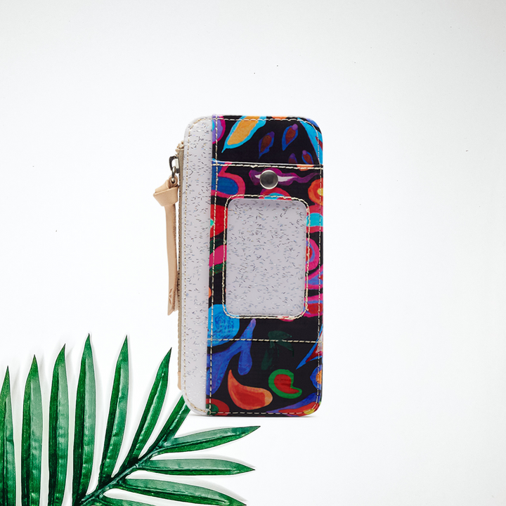 Consuela | Sophie Black Swirly Card Organizer - Giddy Up Glamour Boutique