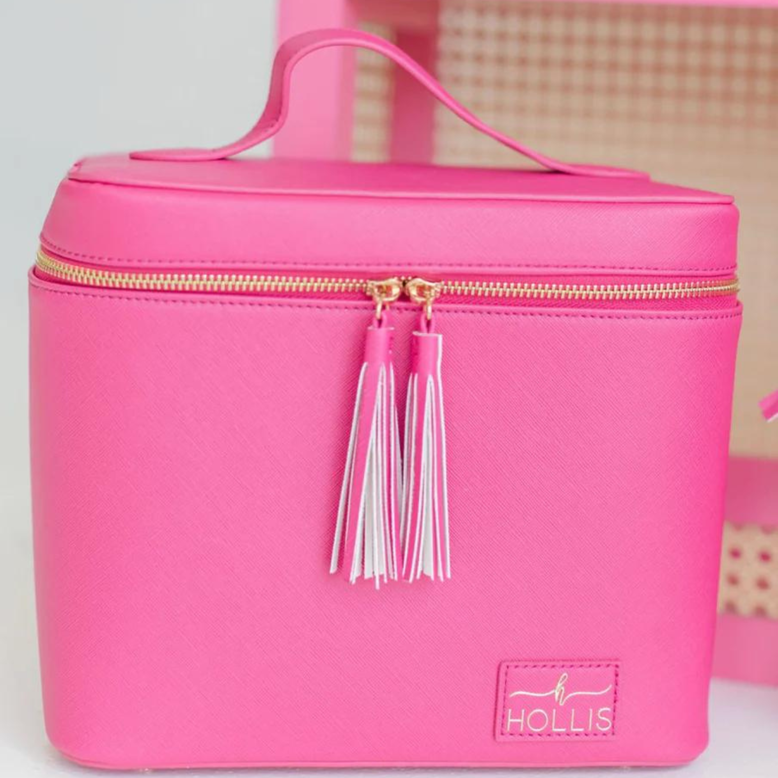 Hollis | Lux Bag in Hot Pink