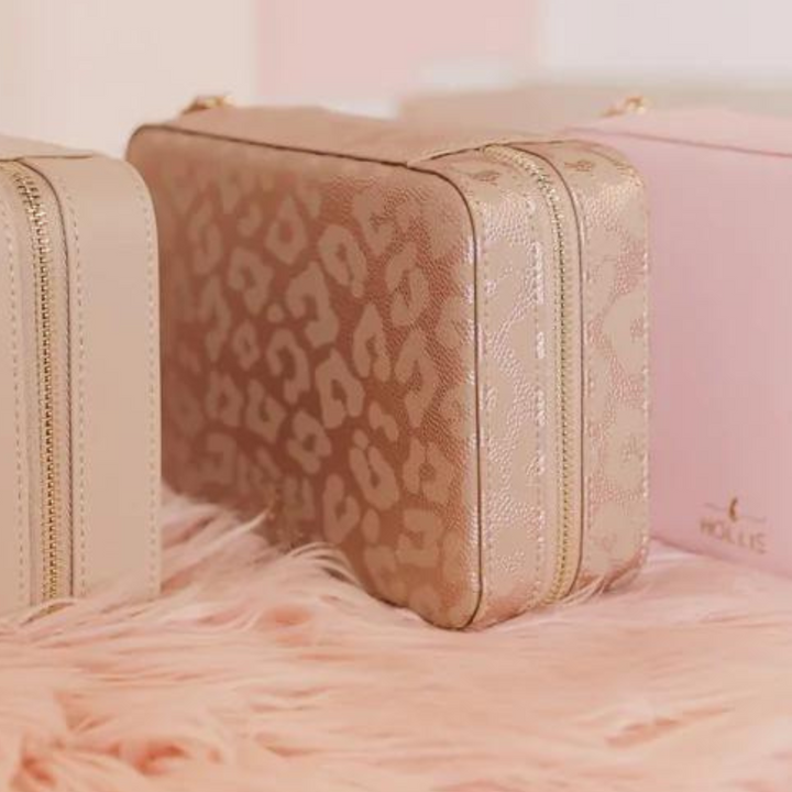 Hollis | Jewelry Organizer in Leopard - Giddy Up Glamour Boutique
