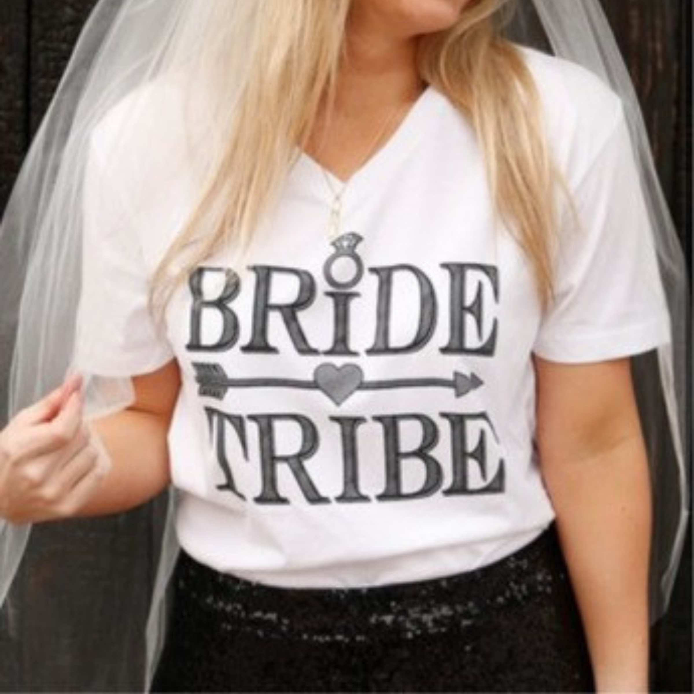 Bride Tribe Tee - Giddy Up Glamour Boutique
