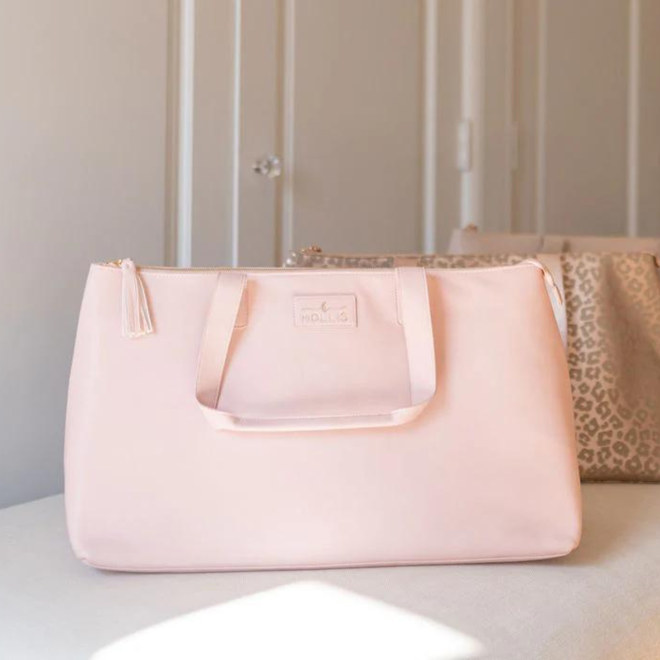 Hollis | Slumber Party Overnighter in Blush - Giddy Up Glamour Boutique