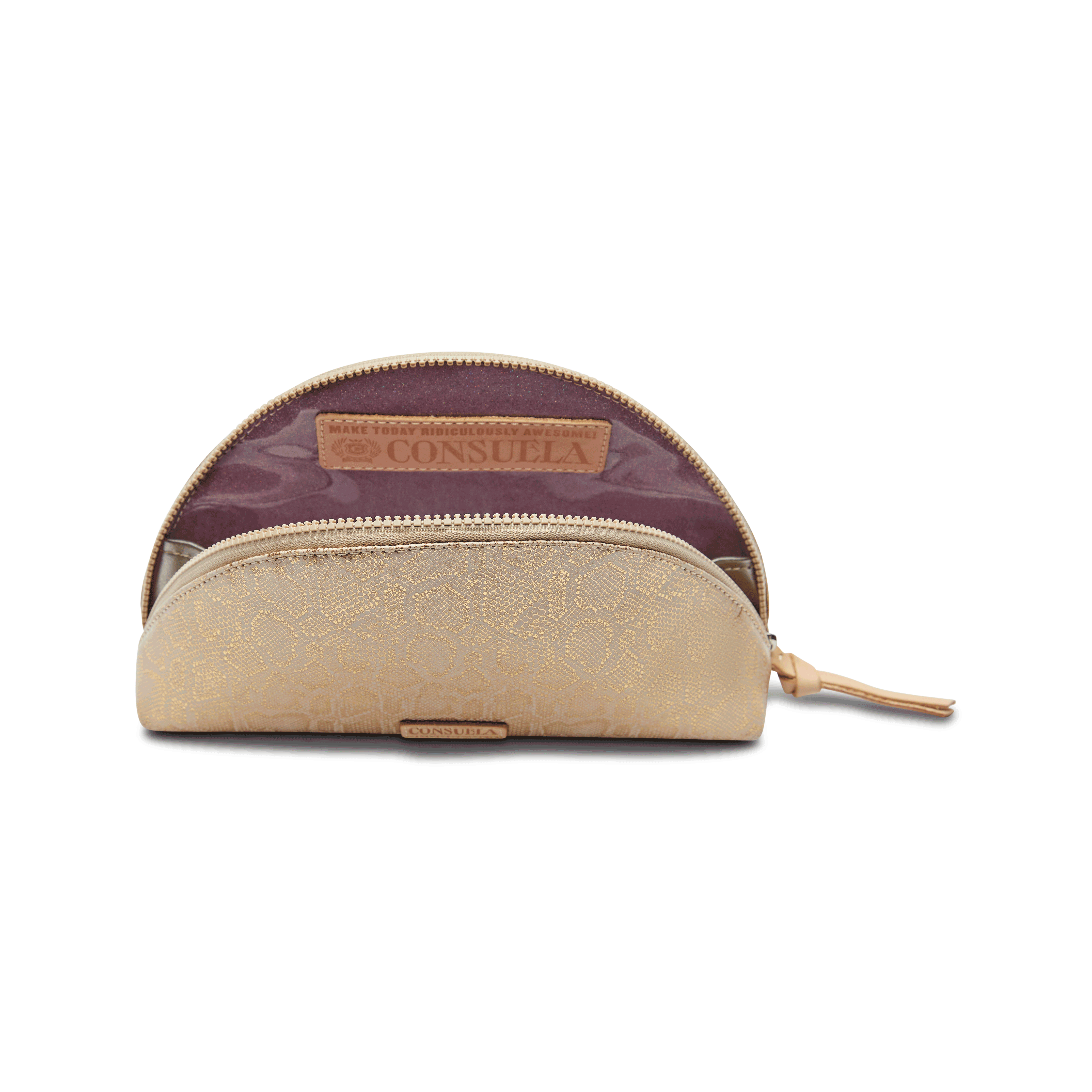 Consuela | Gilded Large Cosmetic Case - Giddy Up Glamour Boutique