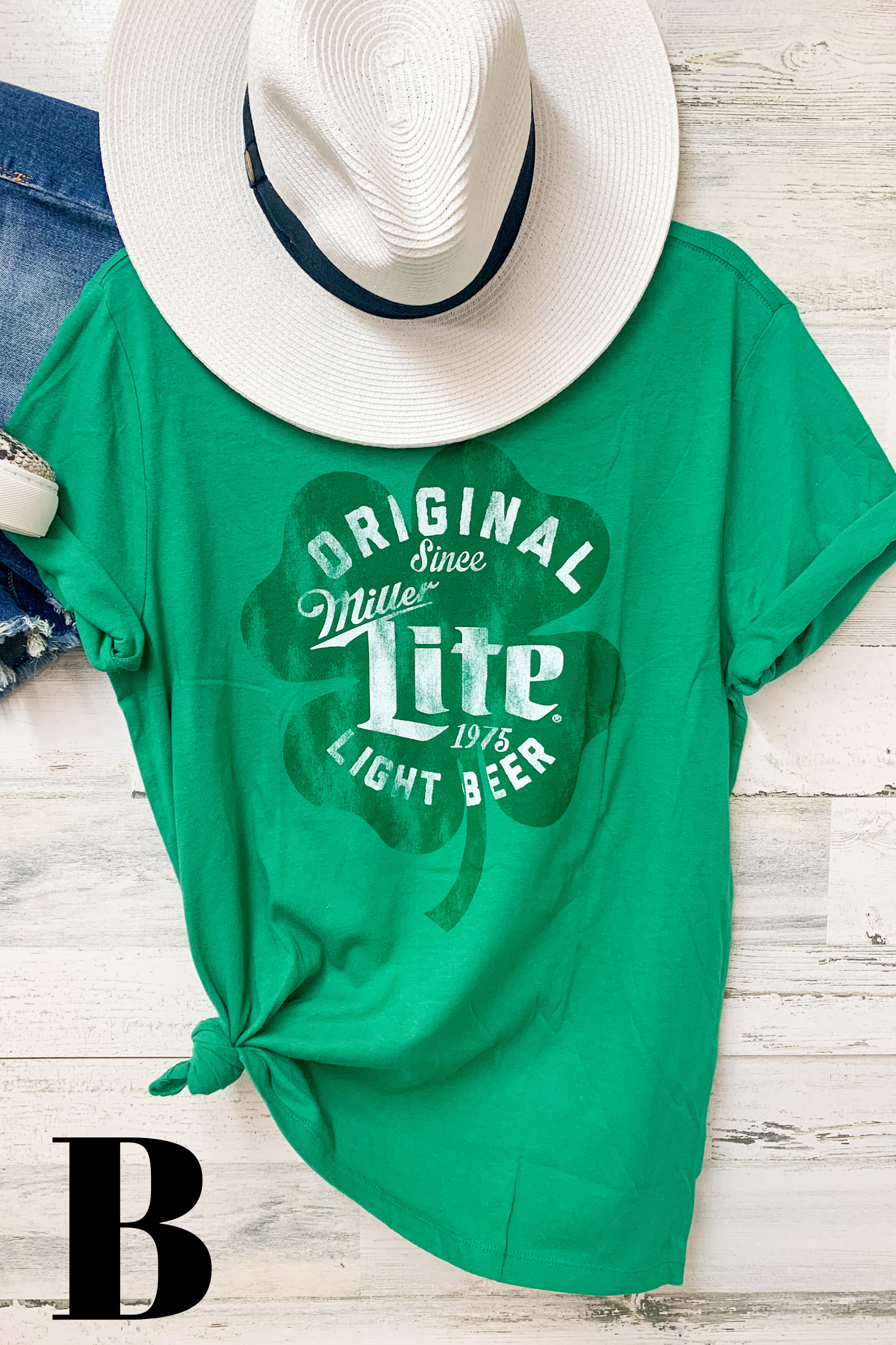 BEER TEES | Miller Lite Beer Green Licensed Graphic Tee - Giddy Up Glamour Boutique