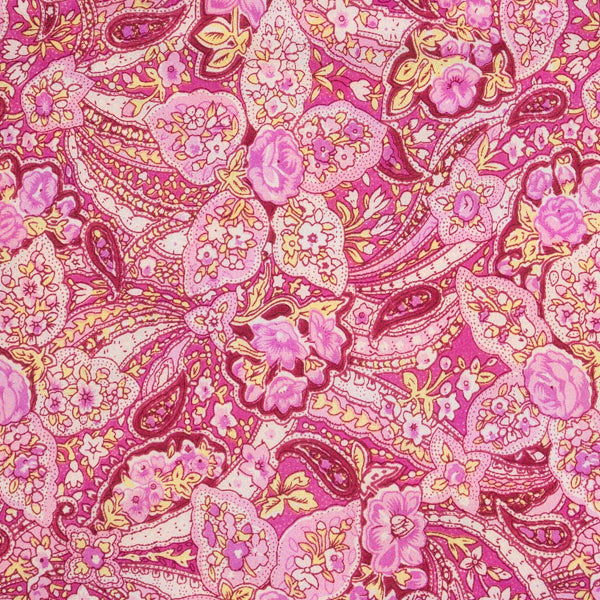 Calico Paisley Wild Rag in Pink - Giddy Up Glamour Boutique