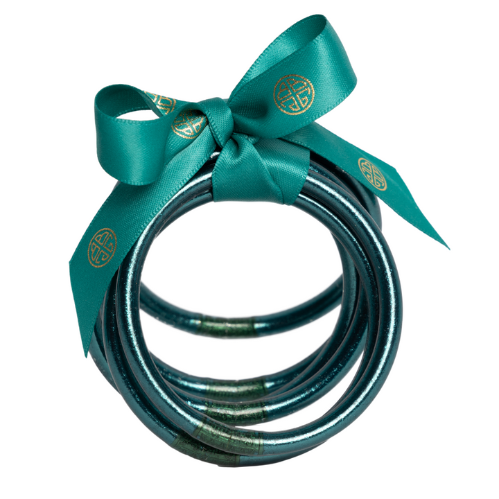 BuDhaGirl | Set of Six | All Weather Bangles in Plume - Giddy Up Glamour Boutique