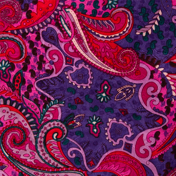 Paisley Wild Rag in Pomegranate - Giddy Up Glamour Boutique