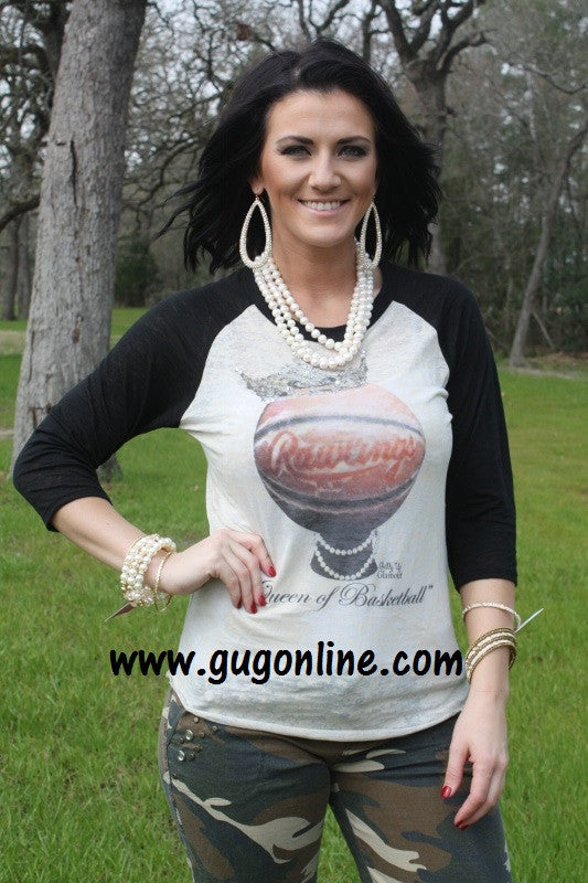 Queen of Sports Baseball Tee - Giddy Up Glamour Boutique