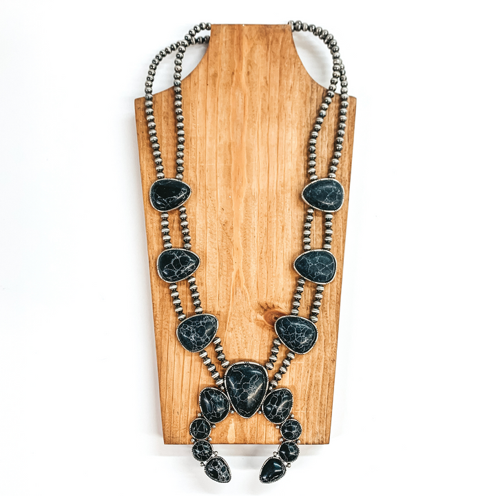 The Rodeo Queen Necklace in Black - Giddy Up Glamour Boutique