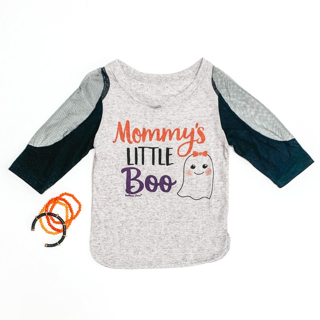 Children: Mommy's Little Boo Baseball Tee - Giddy Up Glamour Boutique