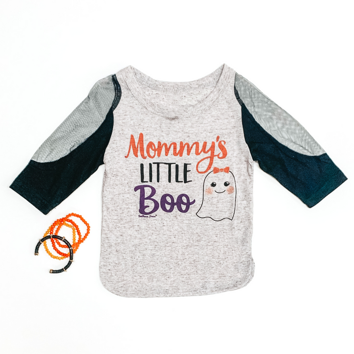 Children: Mommy's Little Boo Baseball Tee - Giddy Up Glamour Boutique