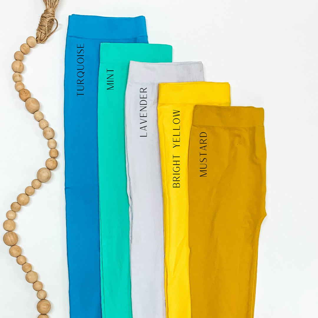 Seamless Leggings Regular Sizes - Giddy Up Glamour Boutique