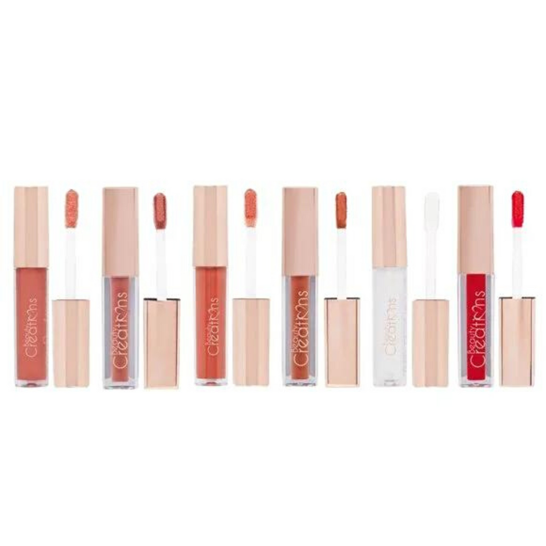 Set of Six | Santa Baby Mini Lip Glosses - Giddy Up Glamour Boutique