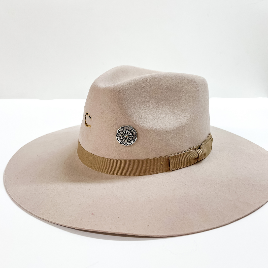 Silver Tone Engraved Concho Hat Pin - Giddy Up Glamour Boutique