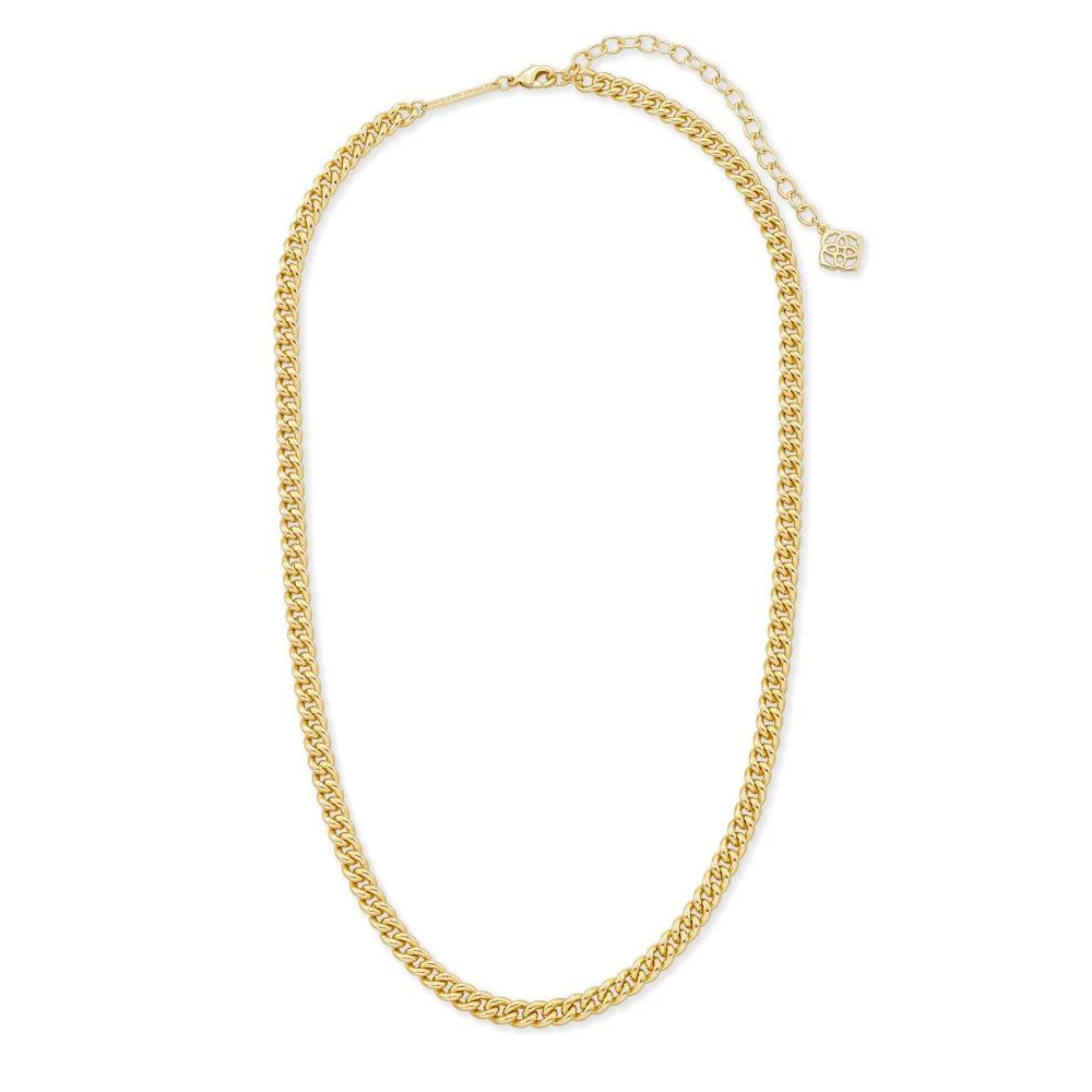 Kendra Scott | Ace Chain Necklace in Gold - Giddy Up Glamour Boutique