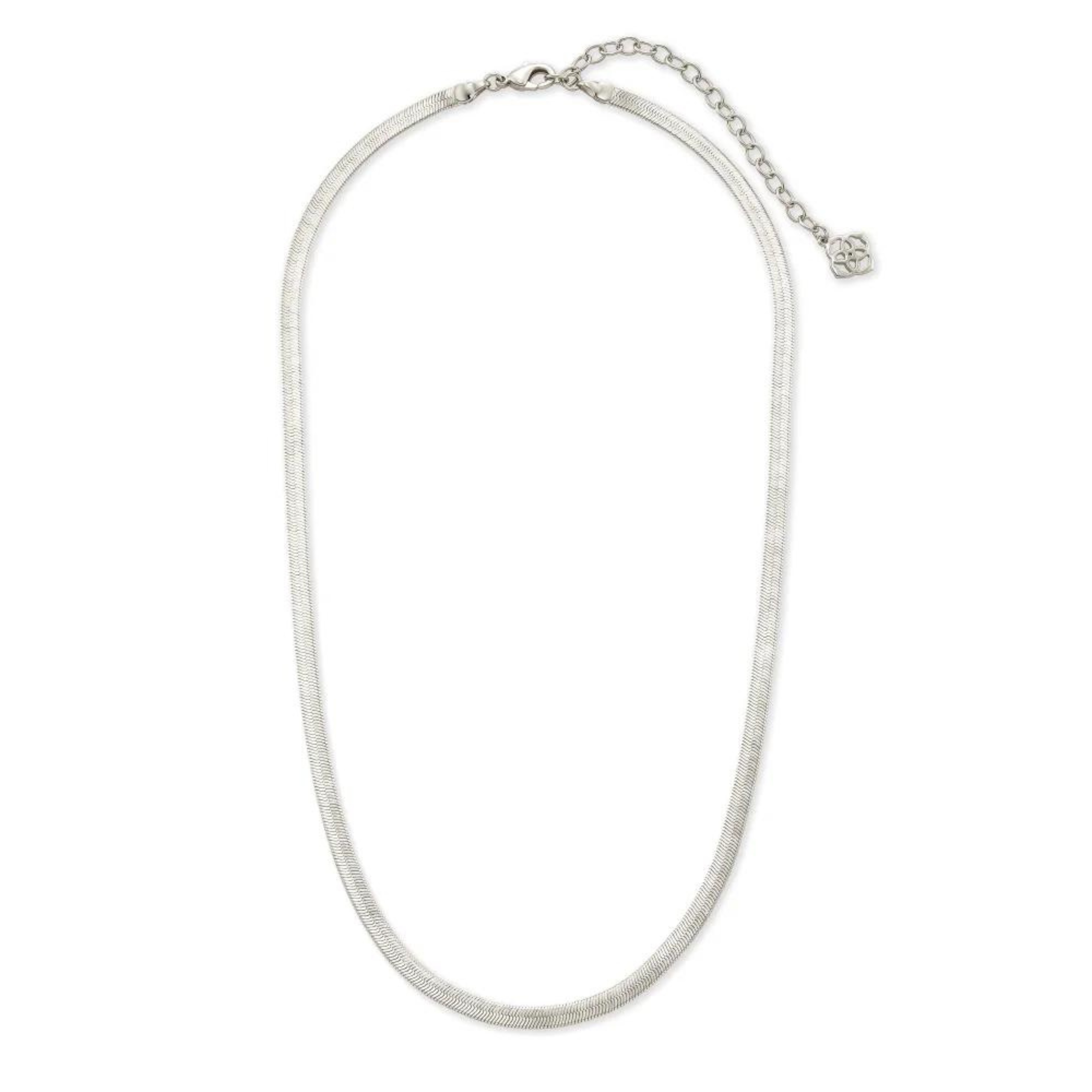Kendra Scott | Kassie Chain Necklace in Silver - Giddy Up Glamour Boutique