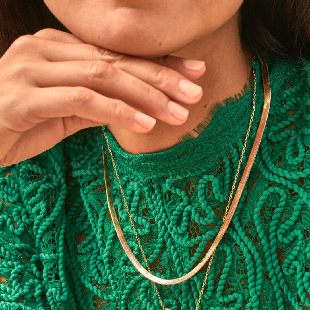 Kendra Scott | Kassie Chain Necklace in Gold - Giddy Up Glamour Boutique