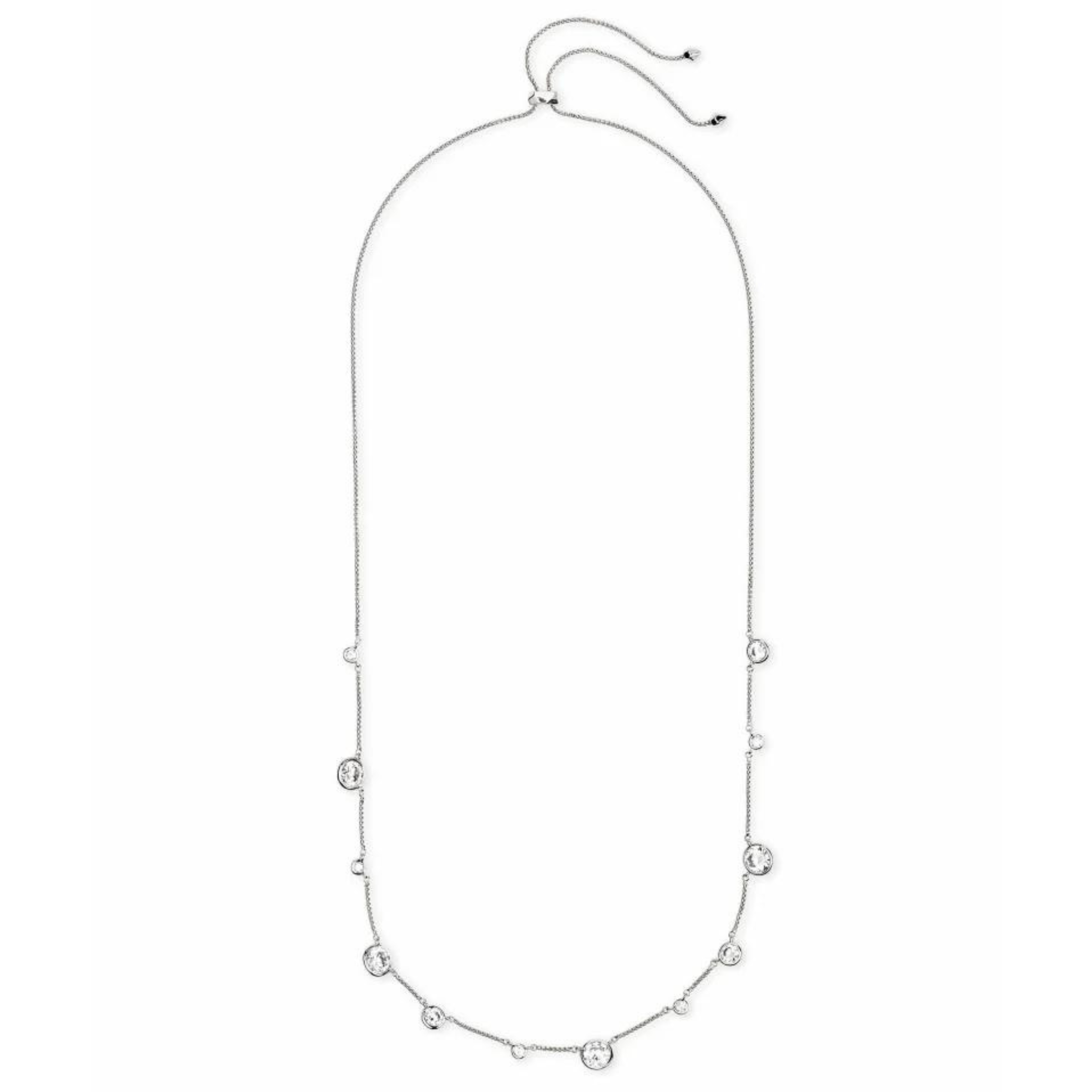 Kendra Scott | Clementine Choker Necklace in Silver - Giddy Up Glamour Boutique
