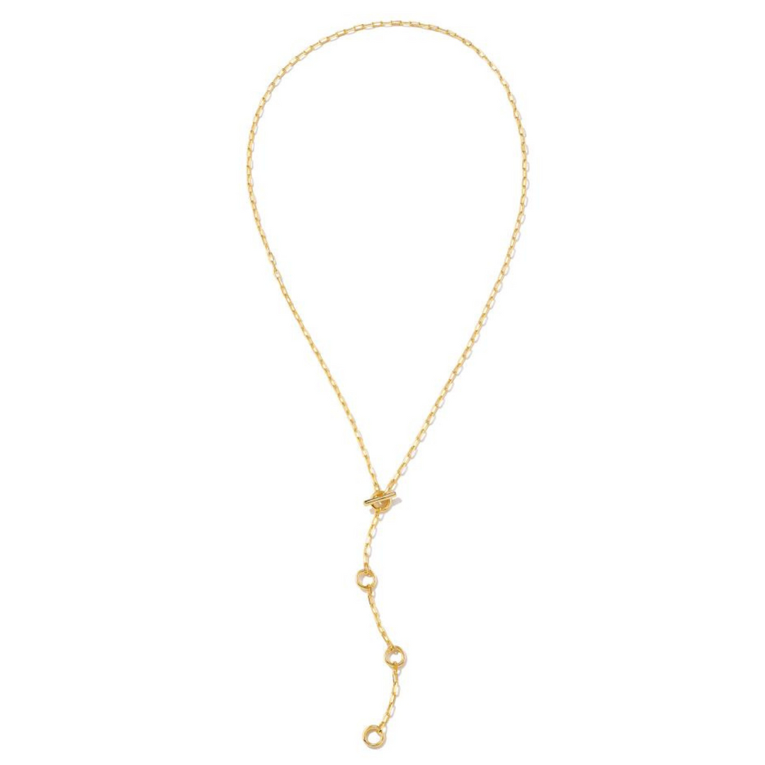 Kendra Scott | Andi Y Necklace in Gold - Giddy Up Glamour Boutique