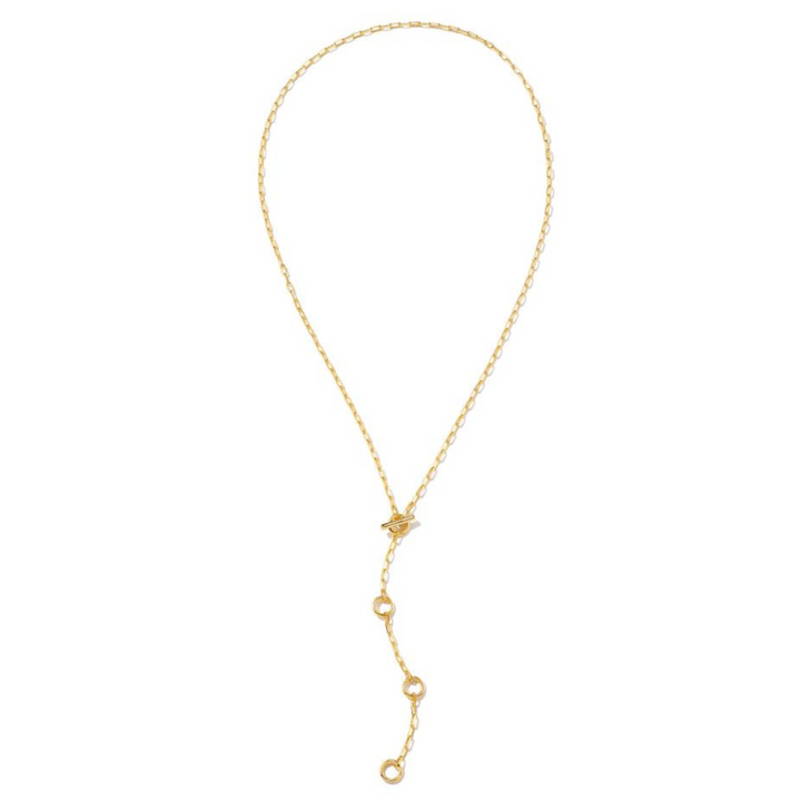 Kendra Scott | Andi Y Necklace in Gold - Giddy Up Glamour Boutique