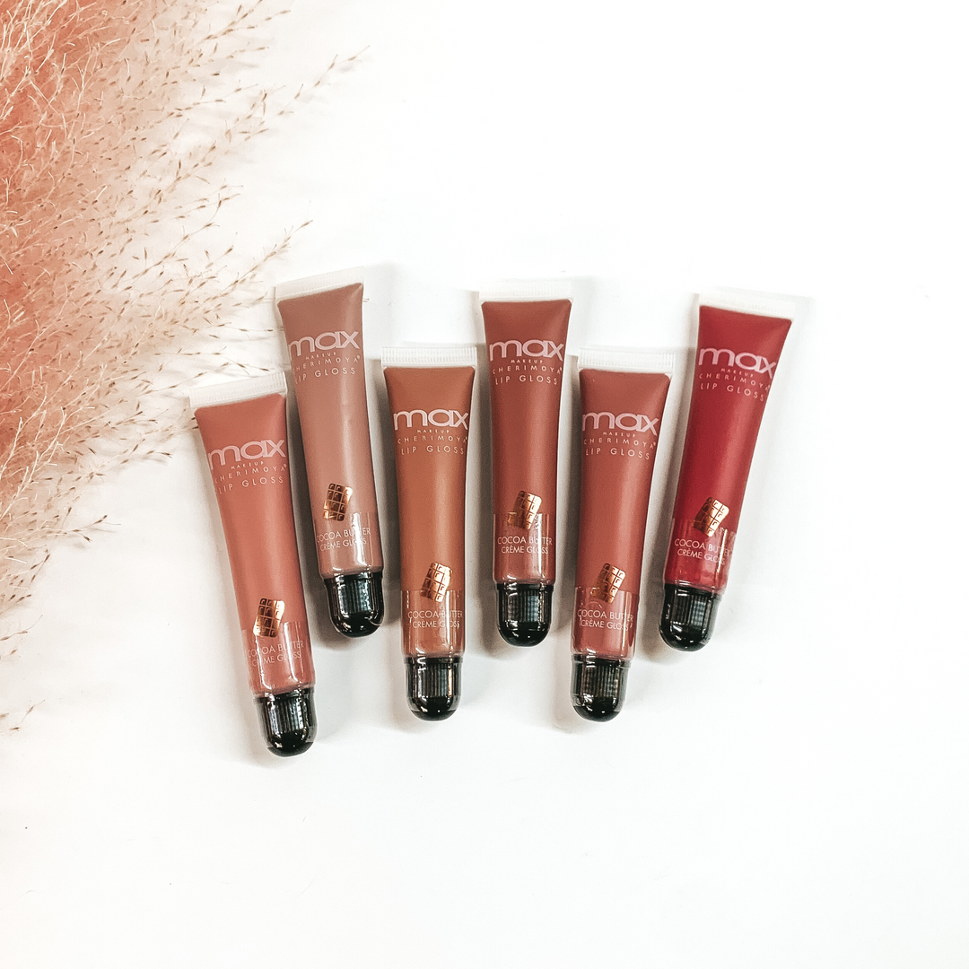 Buy 3 for $10 | Max Lip Gloss in Cocoa Butter - Giddy Up Glamour Boutique