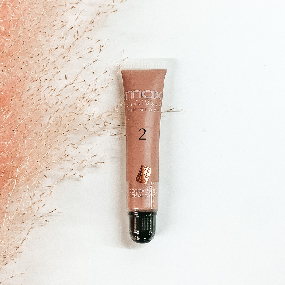 Buy 3 for $10 | Max Lip Gloss in Cocoa Butter - Giddy Up Glamour Boutique