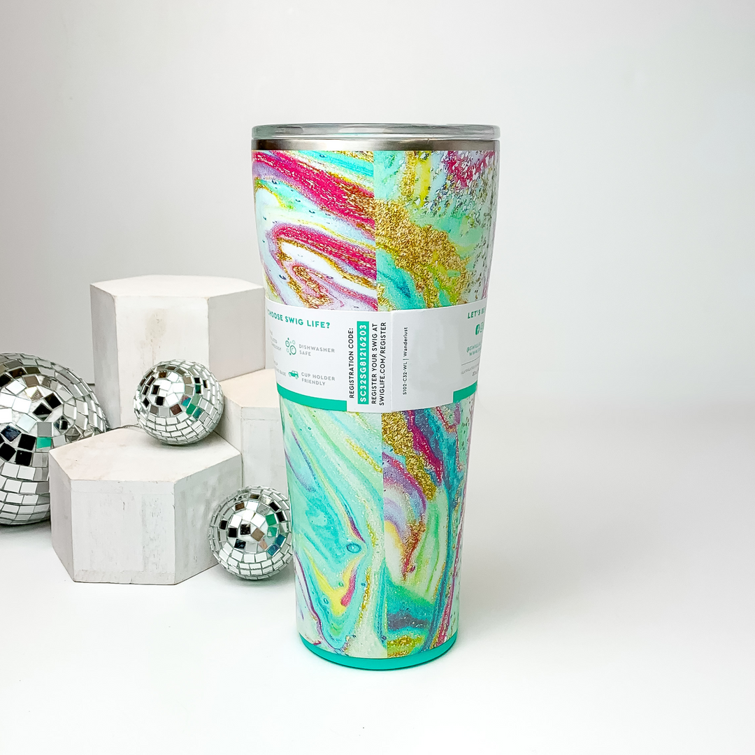 Swig | Wanderlust 32 oz Tumbler - Giddy Up Glamour Boutique