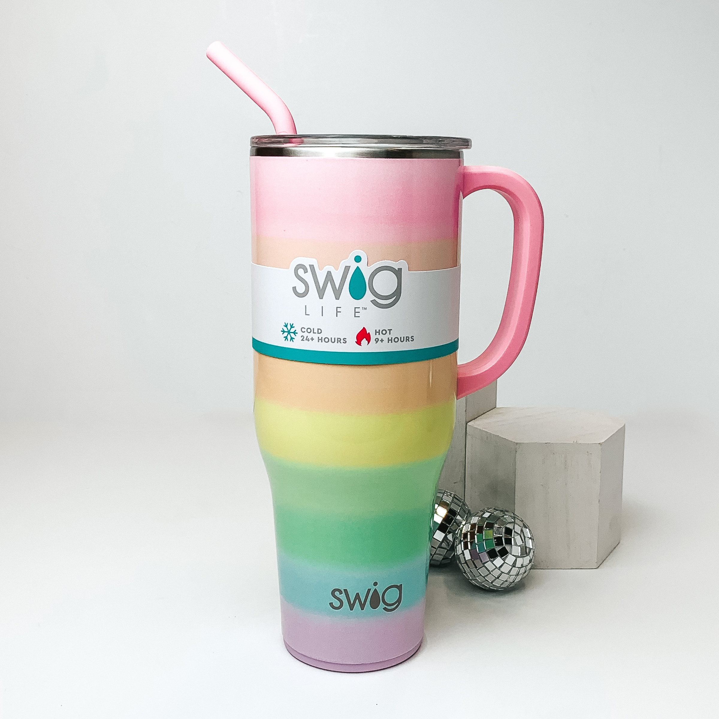 Swig | Over the Rainbow 40 oz Mega Mug - Giddy Up Glamour Boutique