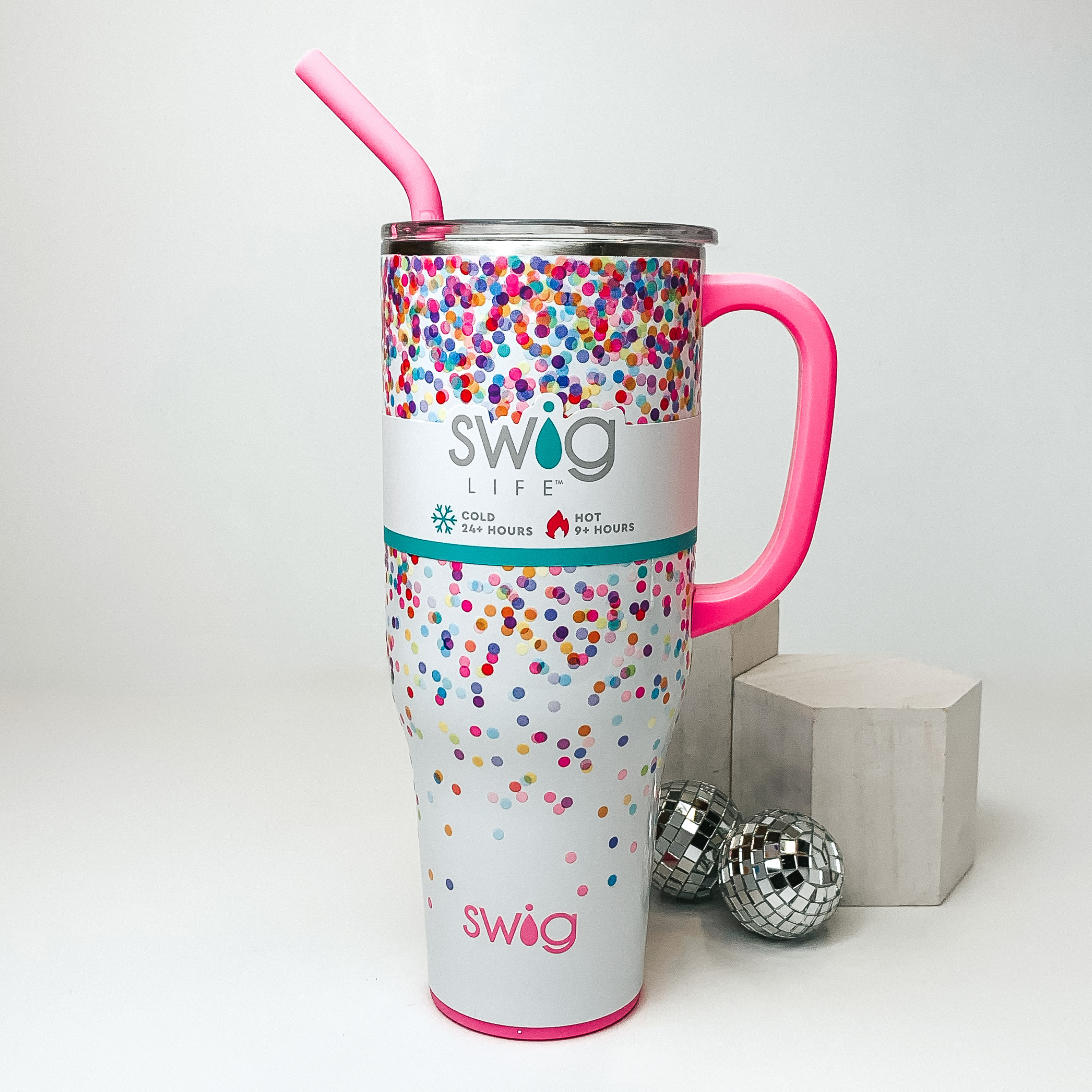Swig | Confetti 40 oz Mega Mug - Giddy Up Glamour Boutique