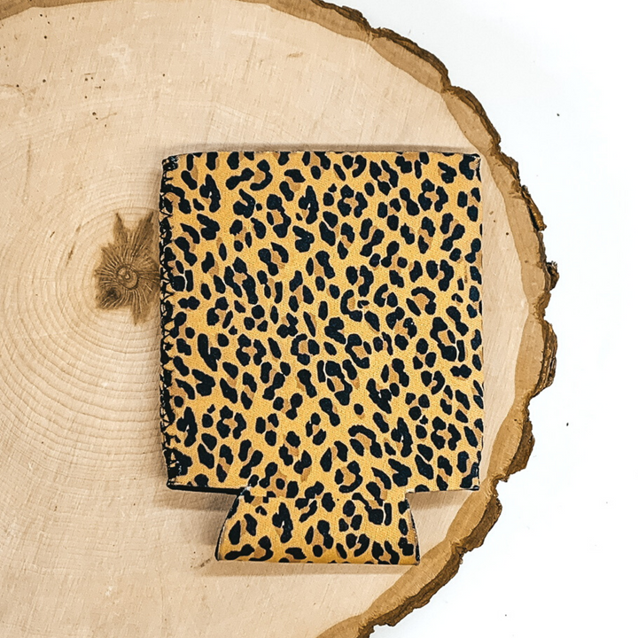 Leopard Print Koozie - Giddy Up Glamour Boutique