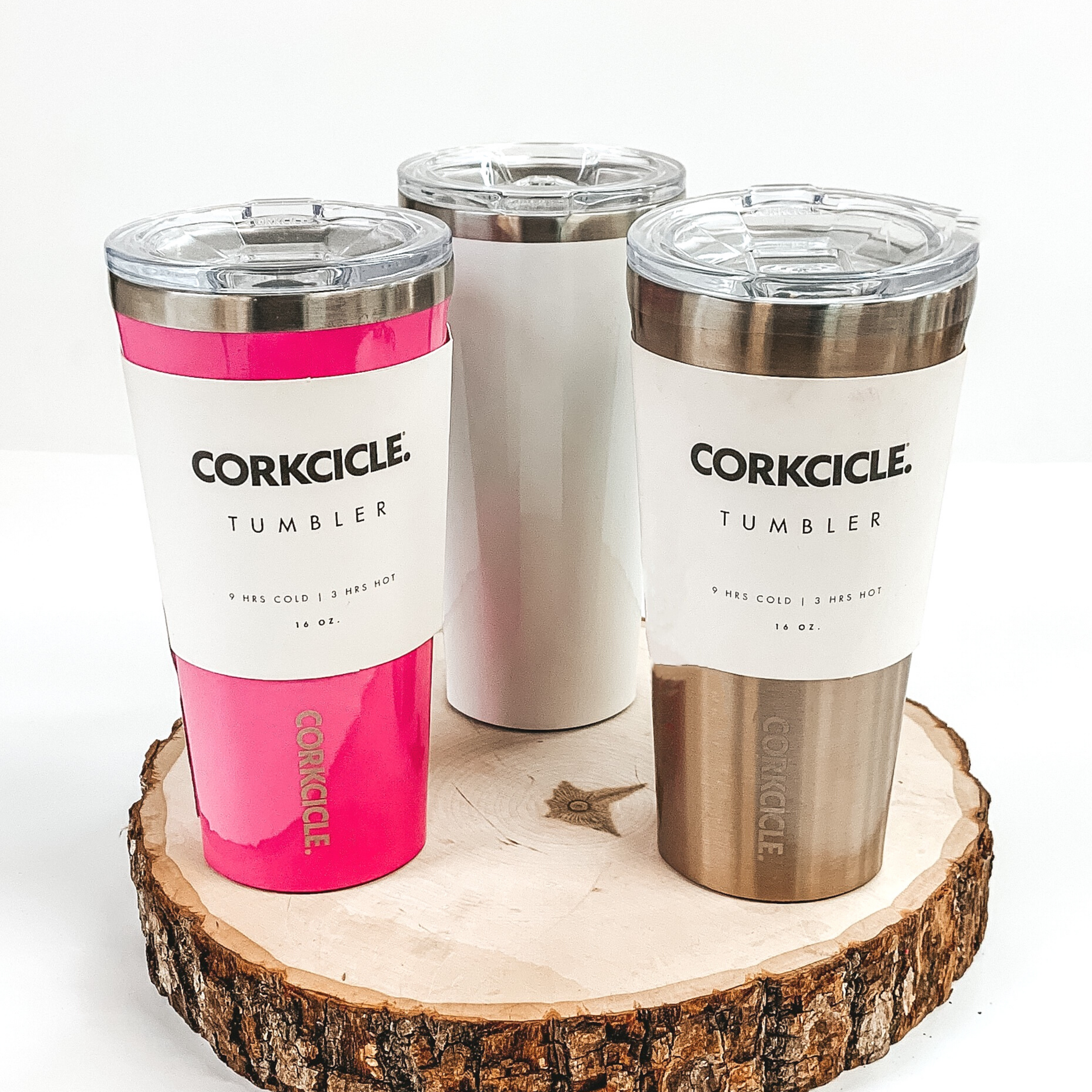 Classic Collection Corkcicle Tumbler - 16 oz - Giddy Up Glamour Boutique