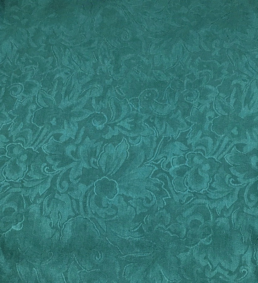 Jacquard Wild Rag in Teal - Giddy Up Glamour Boutique