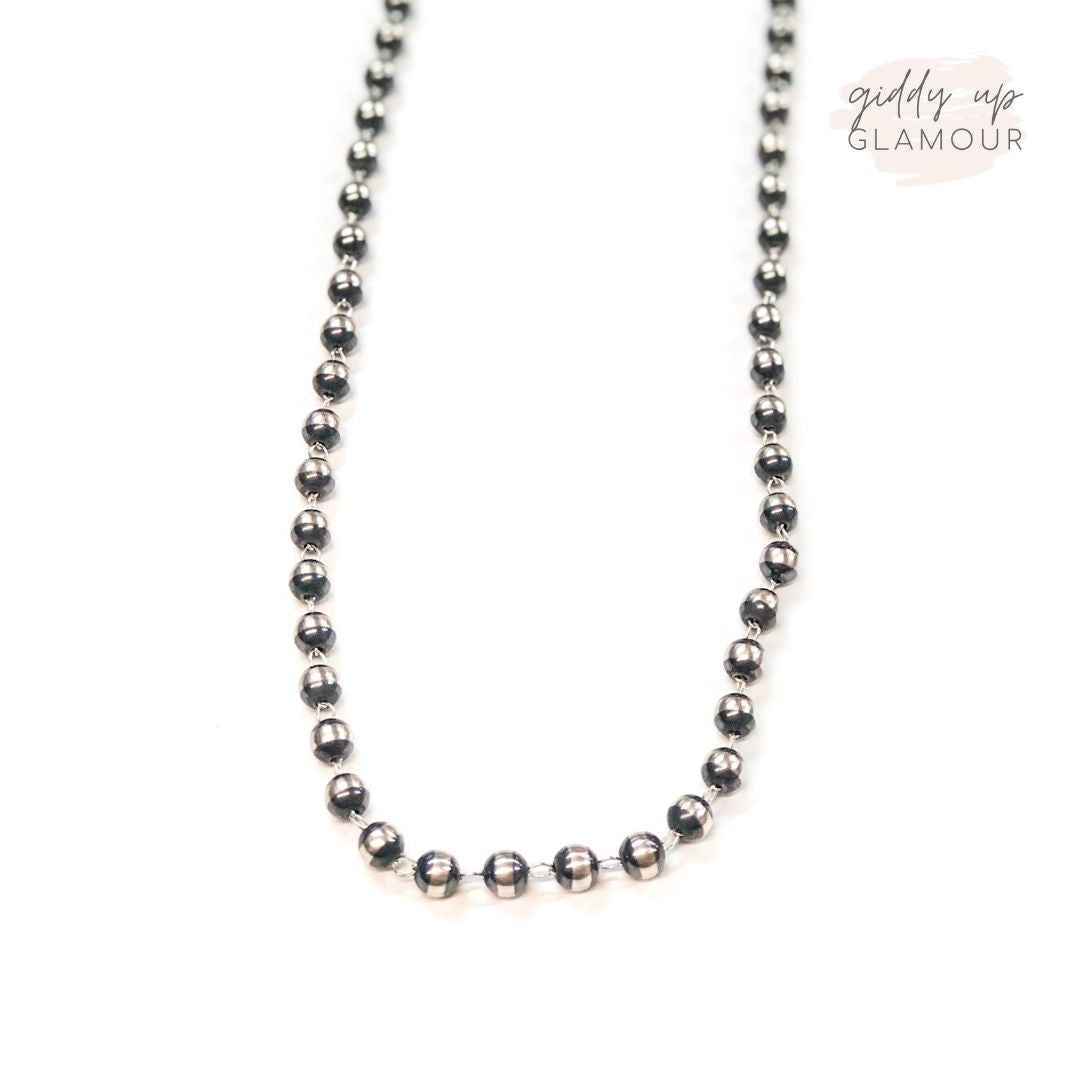 Navajo | Navajo Handmade Lariat Navajo Pearls 9mm Necklace | 30 inches - Giddy Up Glamour Boutique