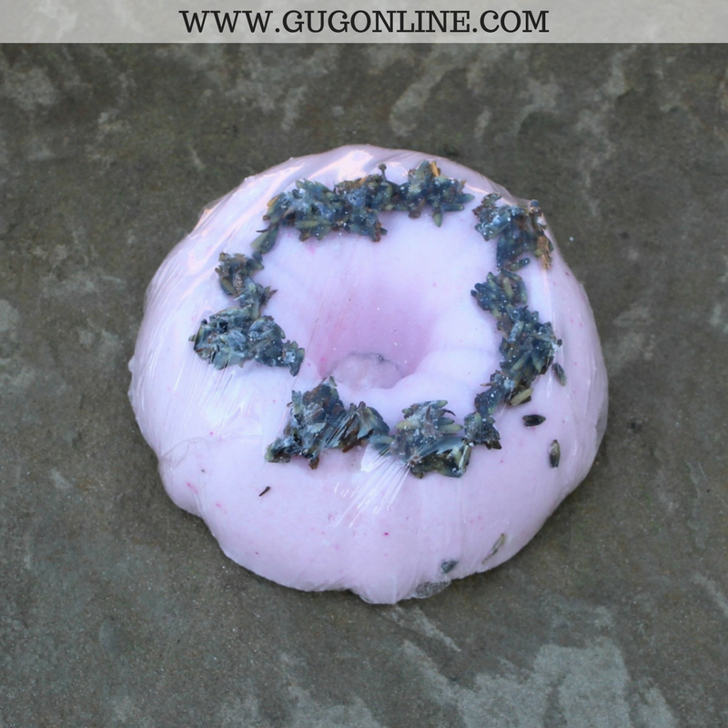Bundt Cake Bath Bomb - Lavender Pomegranate - Giddy Up Glamour Boutique