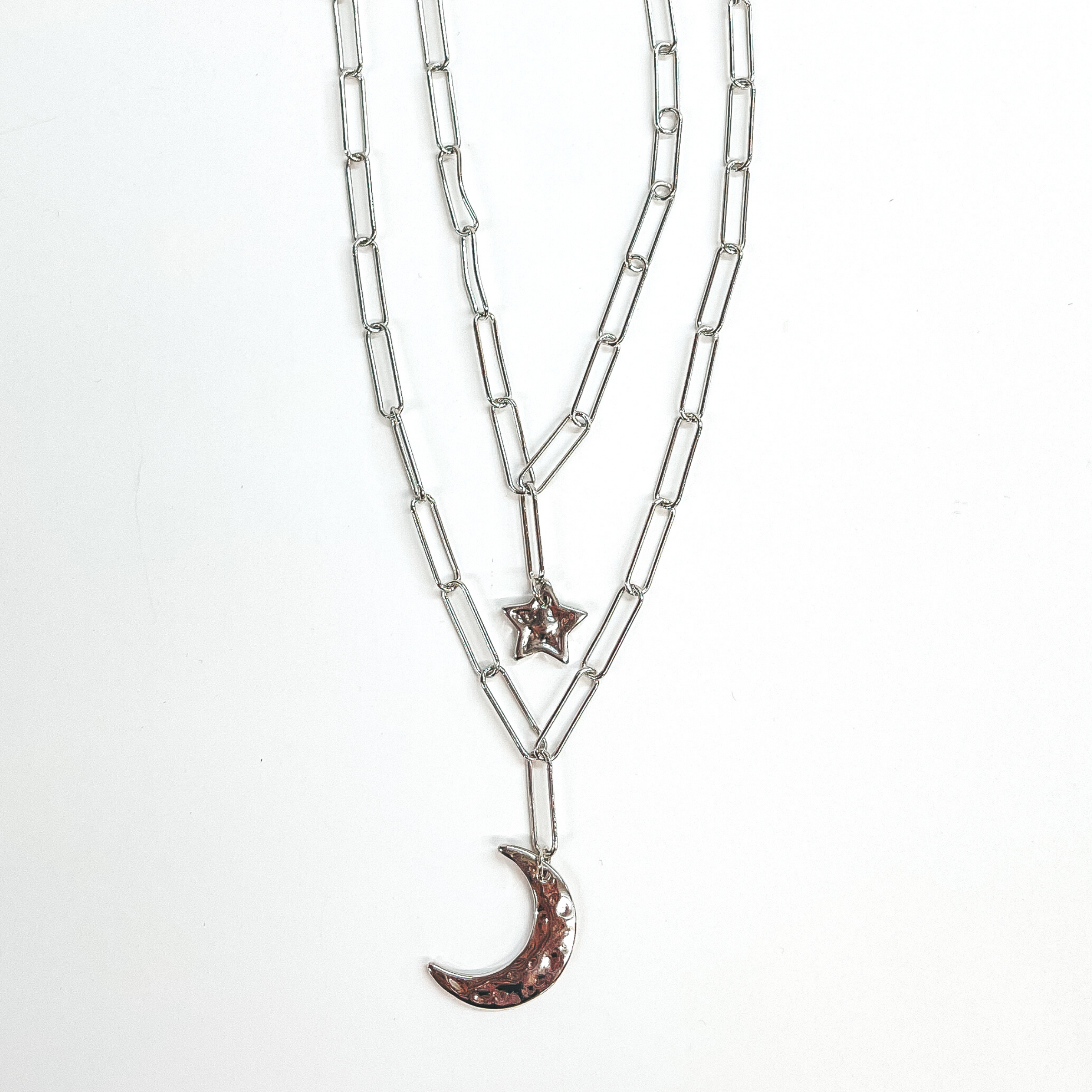 Midi Paperclip Chain Necklace – Layer the Love