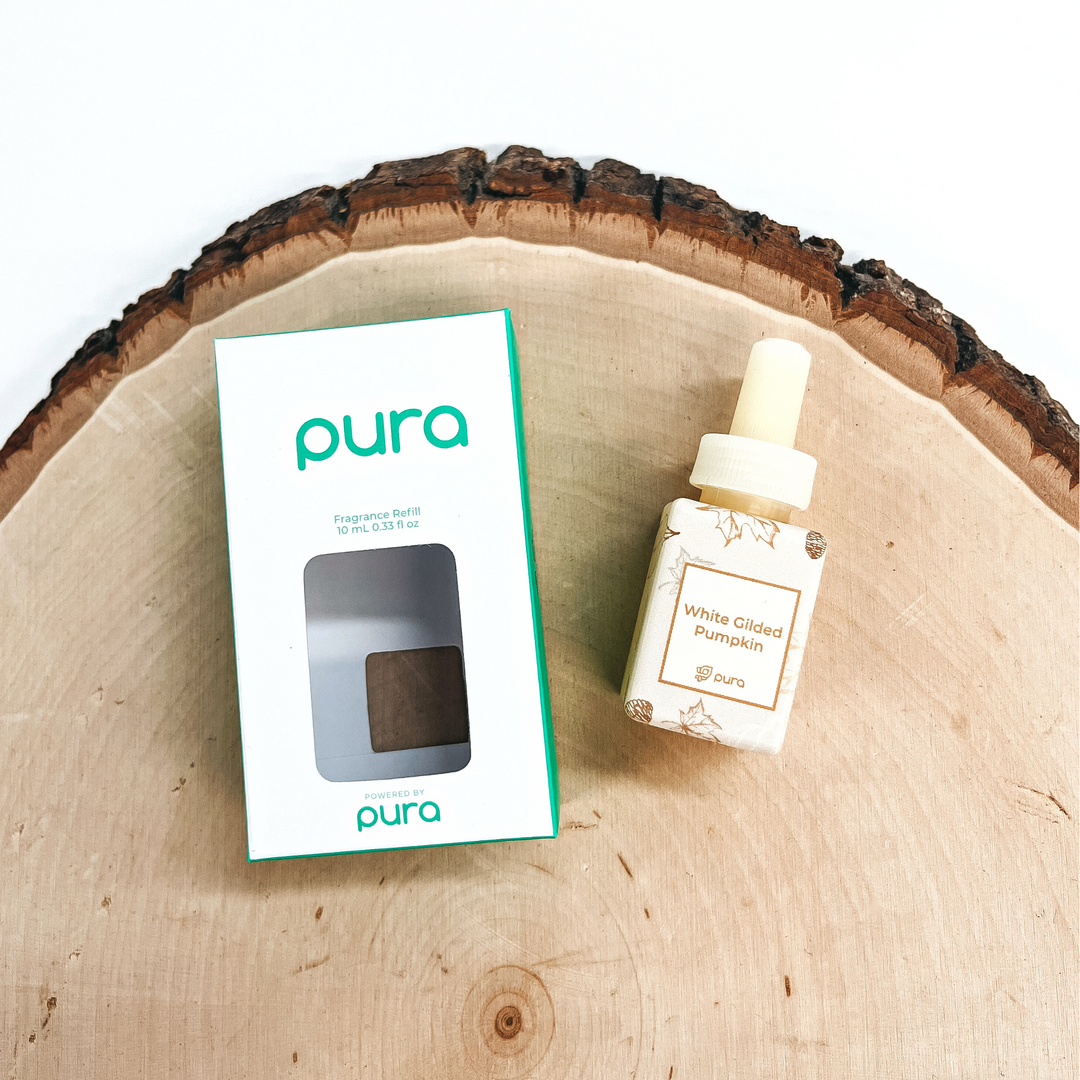 Pura | Replacement Fragrance Inserts for Smart Home Diffuser | White Gilded Pumpkin - Giddy Up Glamour Boutique