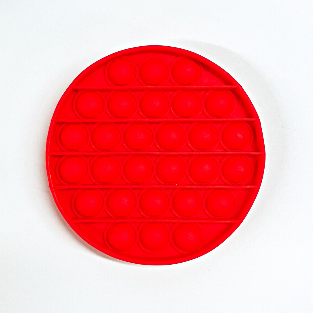 Silicone Bubble Pop Fidget Toy in Various Colors - Giddy Up Glamour Boutique