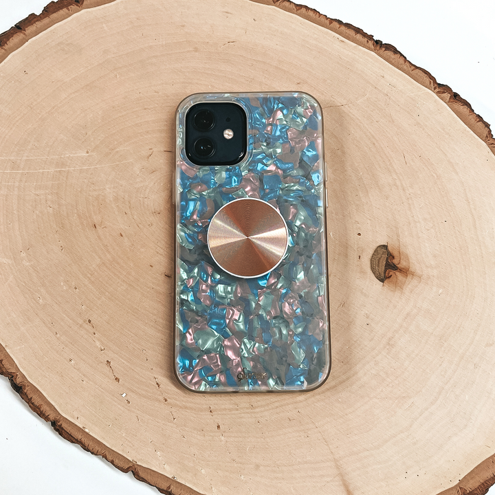 Buy 3 for $10 | Metallic Phone Grip in Various Colors - Giddy Up Glamour Boutique