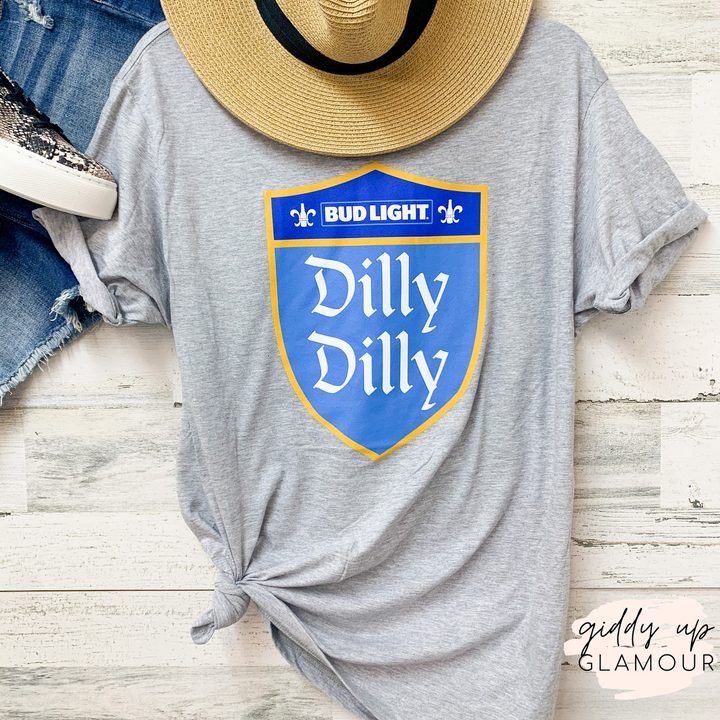 BUD LIGHT | Dilly Dilly Graphic Tees in Variety of Styles - Giddy Up Glamour Boutique