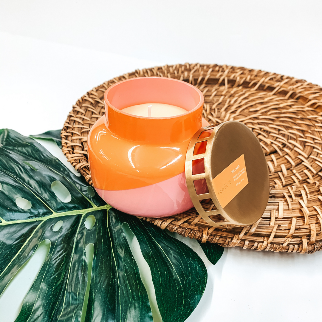 Capri Blue | 8 oz. Petite Jar Candle in Dual Colors | Various Scents - Giddy Up Glamour Boutique