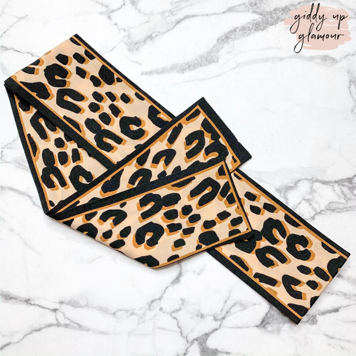 It's Just Simple Scarf in Leopard - Giddy Up Glamour Boutique