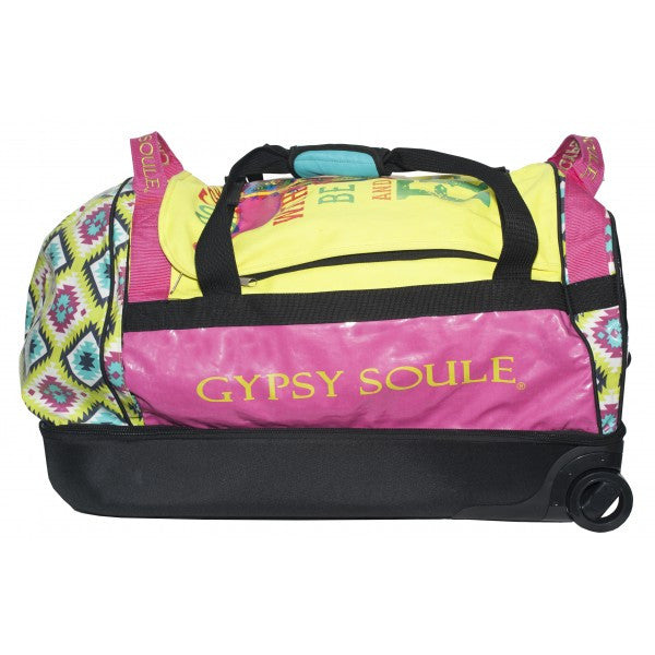 Gypsy Soule Large Rolling Bag in Bright Aztec - Giddy Up Glamour Boutique