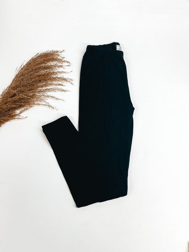 Amazing Grace Black Leggings - Giddy Up Glamour Boutique